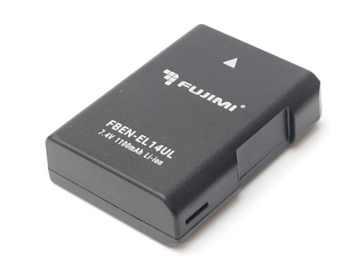 Аккумулятор Fujimi FBEN-EL14UL, для Nikon D3100/D3200/D3300/D3400/D5100/D5200/D5300/D5600