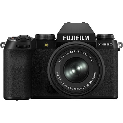 Фотоаппарат беззеркальный Fujifilm X-S20 Kit 15-45mm f/3.5-5.6 OIS Black