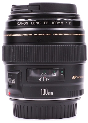 Объектив комиссионный Canon EF 100mm f/2 USM (б/у, гарантия 6 мес, S/N 13580029)