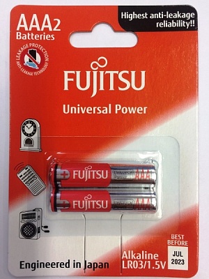 Батарейка Fujitsu LR03 (2B), FP-W-FI AAA серии, цена за штуку