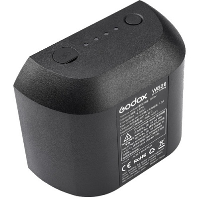 Аренда аккумулятора Godox WB26 для AD600 Pro II