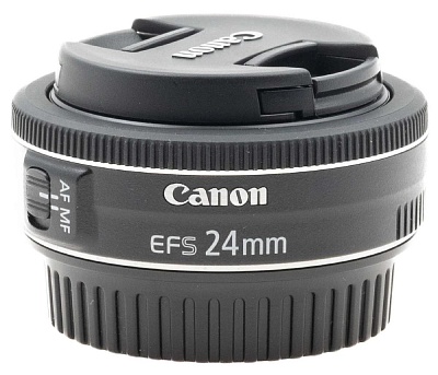Объектив комиссионный Canon EF-S 24mm f/2.8 STM (б/у, гарантия 14 дней, S/N 5319100887)