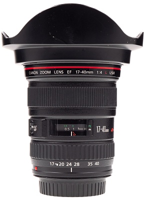 Объектив комиссионный Canon EF 17-40mm f/4L USM (б/у, гарантия 14 дней, S/N 1787620)