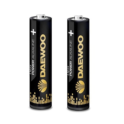Батарейка Daewoo LR03 2BL 1.5B AAA