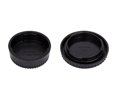 Защитная крышка JJC L-R1 для байонета объективов Canon EF/EF-S + крышка для байонета камеры