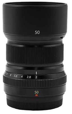 Объектив комиссионный Fujifilm XF 50mm f/2 R WR Black (б/у, гарантия 14 дней, SN 9AA01293)