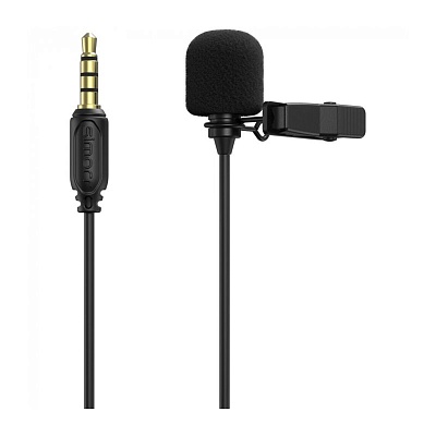 Микрофон Simorr 3388 Wave L1, петличный, всенаправленный, 3.5mm