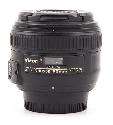 Объектив комиссионный Nikon 50mm f/1.4G AF-S Nikkor (б/у, гарантия 14 дней, S/N 473344)