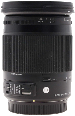 Объектив комиссионный Sigma 18-300mm f/3.5-6.3 DC Macro Nikon F (б/у, гарантия 14 дн., S/N 50904439)