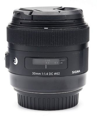 Объектив комиссионный Sigma 30mm F/1.4 ART Canon EF-S (б/у, гарантия 14 дней, S/N 51082719)