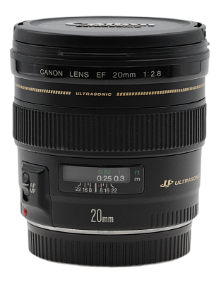 Объектив комиссионный Canon EF 20mm f/2.8 USM (б/у, гарантия 14 дней, S/N 93480010)