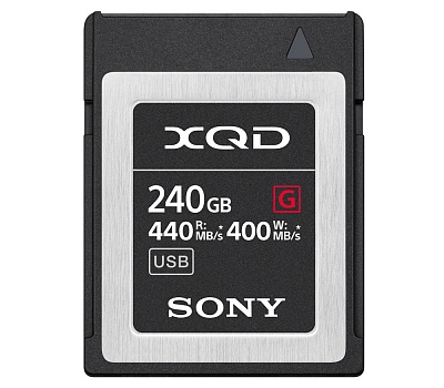 Карта памяти Sony XQD 240GB R440/W400MB/s (QDG240F)