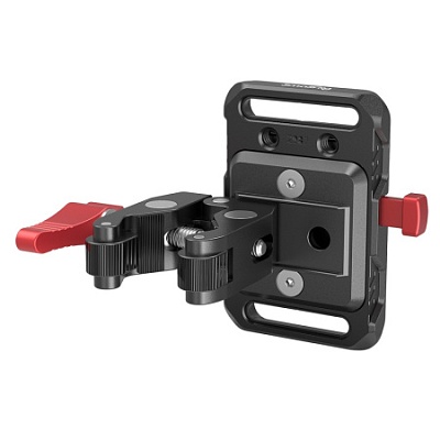 Батарейная площадка SmallRig 2989 Mini V Mount Battery Plate with Crab-Shaped Clamp