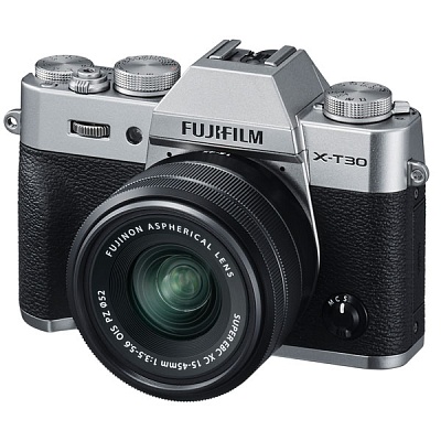 Фотоаппарат беззеркальный Fujifilm X-T30 Kit 15-45mm f/3.5-5.6 OIS Silver