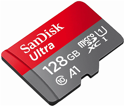 Карта памяти SanDisk Ultra microSDXC 128GB UHS-I U1 R140/W10MB/s (SDSQUAB-128G-GN6MN)