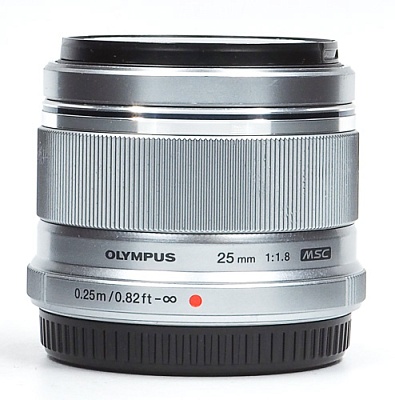 Объектив комиссионный Olympus ED 25mm f/1.8 Silver Micro 4/3 (б/у, гарантия 14 дней, S/N 346066999) 