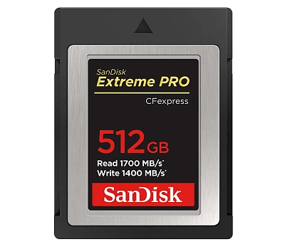 Карта памяти SanDisk Extreme Pro CFexpress Type B 512GB R1700/W1400MB/s (SDCFE-512G-GN4NN)