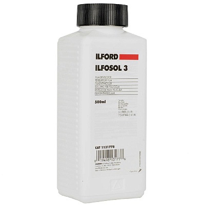 Проявитель для плёнки Ilford Ilfosol 3, жидкость, 0,5л (концентрат)