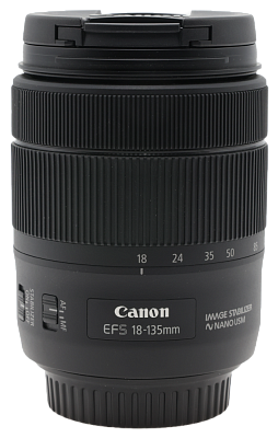 Объектив комиссионный Canon EF-S 18-135mm f/3.5-5.6 IS USM (б/у, гарантия 14 дней, S/N 2562000315)