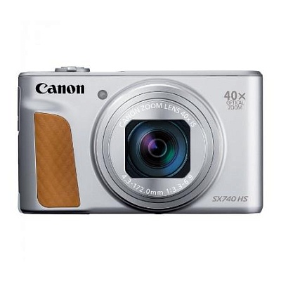 Фотоаппарат Canon PowerShot SX740 HS Silver (20.3Mp/40x/4K/Wi-Fi/BT)