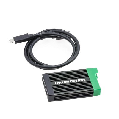 Картридер комиссионный Delkin Devices CFexpress (DDREADER-54) USB 3.1 (б/у)