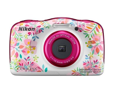 Фотоаппарат Nikon Coolpix W150 Flower Backpack kit (13.2Mp/4x/FullHD/Wi-Fi/BT)