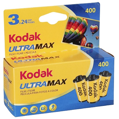Фотопленка Kodak Ultra Max TriPack 400/135-24