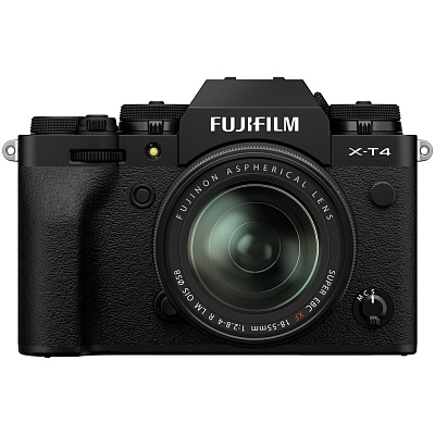 Фотоаппарат беззеркальный Fujifilm X-T4 Kit 18-55mm f/2.8-4.0 OIS Black