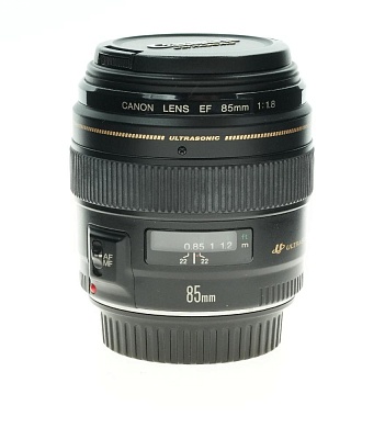 Объектив комиссионный Canon EF 85mm f/1.8 (б/у, гарантия 14 дней, S/N 79975404)