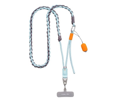 Ремень для смартфона Pgytech LinkGo Phone Photography Strap Braided Sea Blue