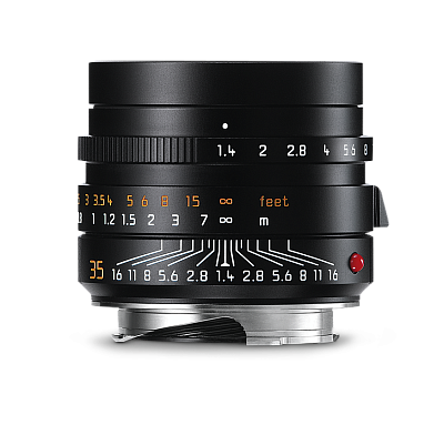 Объектив Leica Summilux-M 35mm f/1.4 ASPH, Черный, анодированный