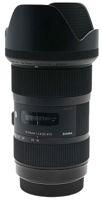 Объектив комиссионный Sigma 18-35mm f/1.8 DC HSM Art Canon EF (б/у, гарантия 14 дней, S/N 56183768)