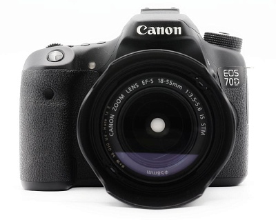 Фотоаппарат комиссионный Canon EOS 70D Kit 18-55mm IS (б/у, гарантия 14 дней S/N 403058000538)