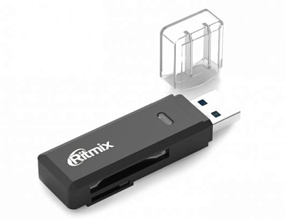 Картридер Ritmix CR-3021, USB 3.0