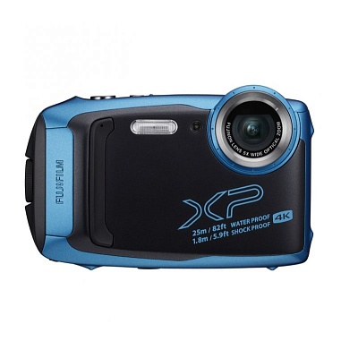 Фотоаппарат Fujifilm FinePix XP140 Sky Blue (16.76Mp/5x/4K/Wi-Fi/BT)