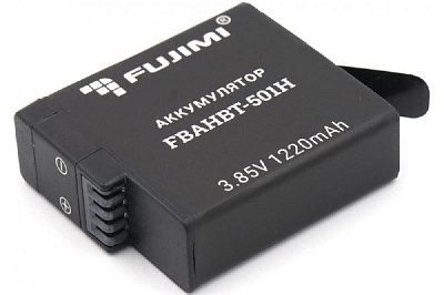 Аккумулятор Fujimi FBAHBT-501H 1220mAh, для GoPro 5/6/7