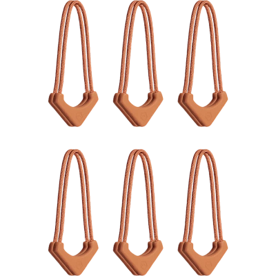 Пуллер-петля для молнии WANDRD WORRYLESS Zipper Puller оранжевый (6 пар)