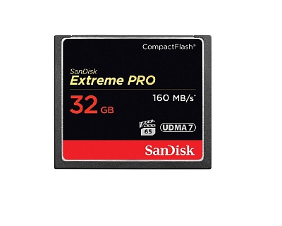 Карта памяти комиссионная SanDisk Extreme Pro CF 32GB R160/W85MB/s (б/у, гарантия 14 дней)