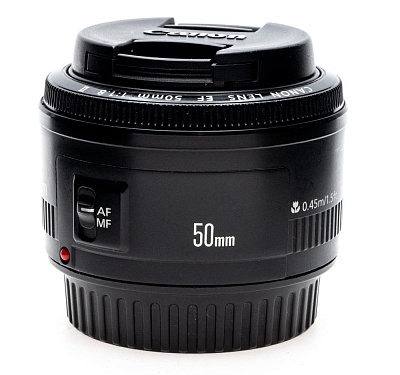 Объектив комиссионный Canon EF 50mm f/1.8 II (б/у, гарантия 14 дней, SN 1615107963)