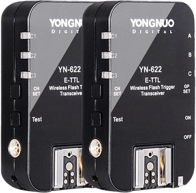 Аренда синхронизатора Yongnuo YN-622C для Canon TTL комплект из 2шт