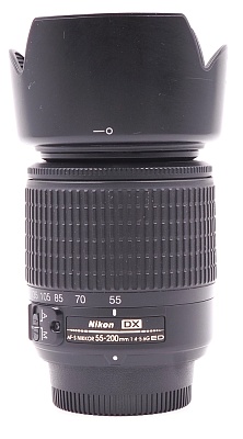 Объектив комисионный Nikon 55-200mm f/4-5.6G DX (б/у, гарантия 14 дней, S/N 2226824)