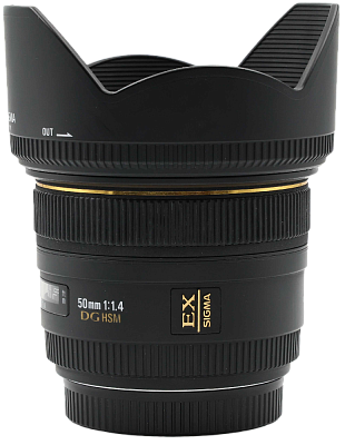 Объектив комиссионный Sigma 50mm 1.4 DG HSM Canon EF (б/у, гарантия 14 дней, S/N  11442585)