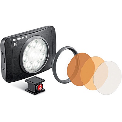Осветитель Manfrotto MLUMIMUSE8A-BT 5600K, светодиодный для видео и фотосъемки
