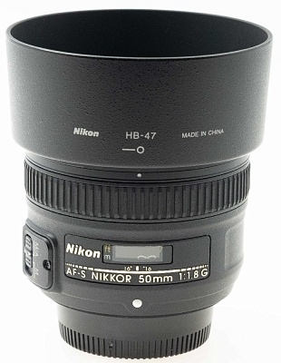 Объектив комиссионный Nikon 50mm f/1.8G AF-S Nikkor (б/у, гарантия 14 дней, S/N 2250645)