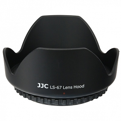 Бленда JJC LS-67, пластиковая для объектива 67mm