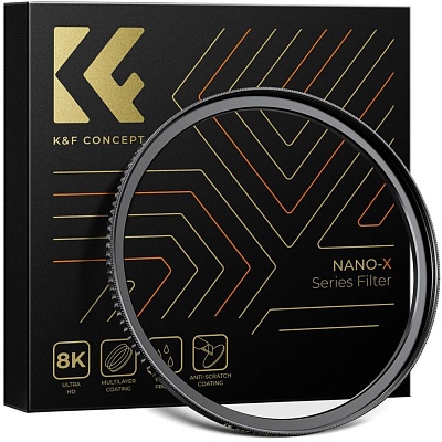 Переходное кольцо K&F Concept для светофильтра 67-77mm