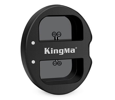 Зарядное устройство KingMa BM015-LPE6, для двух аккумуляторов Canon LP-E6
