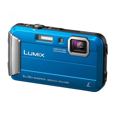 Фотоаппарат Panasonic Lumix DMC-FT30 Blue (16.1Mp/4x/HD)