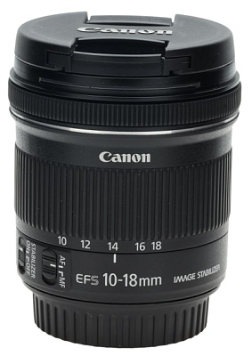 Объектив комиссионный Canon EF-S 10-18mm f/4.5-5.6 IS STM (б/у, гарантия 14 дней, s/n 5532004592)
