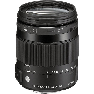 Объектив Sigma 18-200mm f/3.5-6.3 DC Macro OS HSM Contemporary Canon EF-S